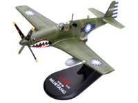 North American P-51C Mustang Aircraft "648 No.32 Squadron" (1945) Chinese Air Force 1/72 Diecast Model Airplane by Legion image 5