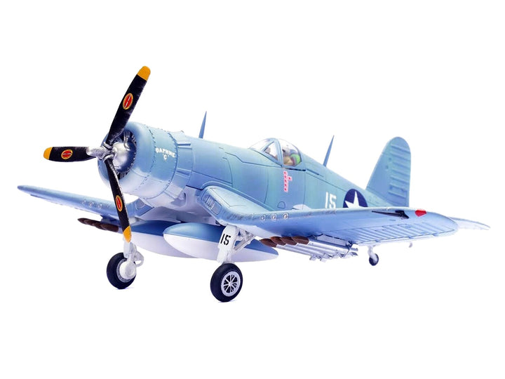 Vought F4U-1 Corsair Fighter Plane "Daphne 'C' 2nd Lt. James N. Cupp VMF-213 Hell Hawks Guadalcanal" (1943) United States Marines 1/72 Diecast Model Airplane by Legion image 2