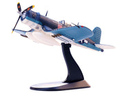 Vought F4U-1A Corsair Fighter Aircraft "Ace Ira Kepford VF-17 Jolly Rogers Bougainville Solomon Islands" (1944) United States Navy 1/72 Diecast Model by Legion image 5