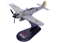 Focke-Wulf Fw 190A Aircraft "14-Victory Ace Hauptmann Wilhelm Gath Stab/JG 26 Schlageter France" (1942) German Luftwaffe 1/72 Diecast Model Airplane by Legion image 4