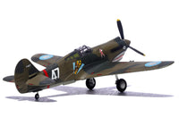 Curtiss P-40B/C Warhawk Fighter Aircraft "White 47 Robert T. Smith 3rd Squadron Hell's Angels Chinese Air Force Burma" (1942) 1st American Volunteer Group 1/72 Diecast Model Airplane by Legion image 4