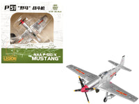 North American P-51D Mustang Aircraft "Captured from Chinese Nationalist Forces Chinese People's Revolution Military Museum" People's Liberation Army Air Force 1/72 Diecast Model Airplane by Legion