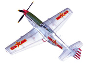 North American P-51K Mustang Aircraft "Captured from Chinese Nationalist Forces Chinese People's Revolution Military Museum" (1949) People's Liberation Army Air Force 1/72 Diecast Model Airplane by Legion image 3