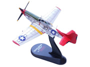 North American P-51D Mustang Aircraft "Duchess Arlene Robert Williams 100th Fighter Squadron 332nd Fighter Group Tuskegee Airmen Fifteenth Air Force Italy" (1944) United States Army Air Forces 1/72 Diecast Model Airplane image 5