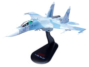 Sukhoi Su-27 Flanker-B Aircraft "Blue 388 Paris Air Show" (1989) Soviet Air Force 1/100 Diecast Model Airplane by Legion image 5