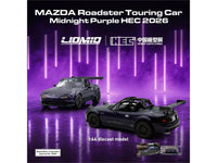 Mazda Roadster Touring Car RHD (Right Hand Drive) Midnight Purple Metallic "Hobby Expo China 2026 Event Edition" 1/64 Diecast Model Car by Liomio image 2