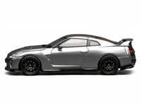 2020 Nissan GT-R (R35) Track Edition Engineered by NISMO RHD (Right Hand Drive) Dark Metal Gray Metallic "Senior 64" Series 1/64 Diecast Model Car by MotorHelix image 3