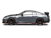 2022 Nissan GT-R Nismo (R35) RHD (Right Hand Drive) Stealth Gray with Carbon Hood and Top "Senior 64" Series 1/64 Diecast Model Car by MotorHelix image 4