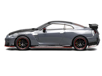 2022 Nissan GT-R Nismo (R35) RHD (Right Hand Drive) Stealth Gray with Carbon Hood and Top "Senior 64" Series 1/64 Diecast Model Car by MotorHelix image 4