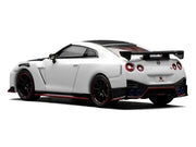 2022 Nissan GT-R Nismo (R35) RHD (Right Hand Drive) Brilliant White Pearl with Carbon Hood and Top "Senior 64" Series 1/64 Diecast Model Car by MotorHelix image 5
