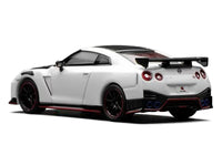 2022 Nissan GT-R Nismo (R35) RHD (Right Hand Drive) Brilliant White Pearl with Carbon Hood and Top "Senior 64" Series 1/64 Diecast Model Car by MotorHelix image 5