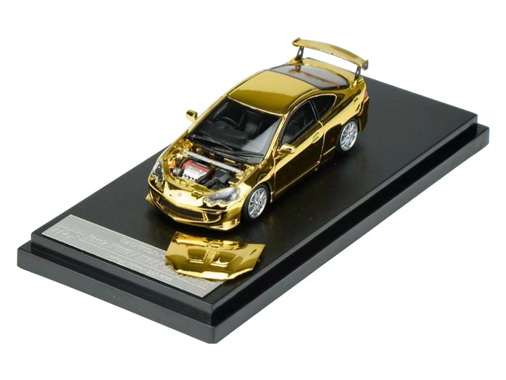 Honda Integra Type R (DC5) MUGEN RHD (Right Hand Drive) Gold Chrome "Thailand Diecast Expo 2026 Event Model" 1/64 Diecast Model Car by MotorHelix image 2