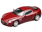 2008 Alfa Romeo 8C Competizione Competition Red Metallic 1/64 Diecast Model Car by MotorHelix image 3