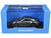 2025 Porsche 911 (992.2) GT3 Touring Gray Metallic Limited Edition to 240 pieces Worldwide 1/64 Diecast Model Car by Minichamps image 3
