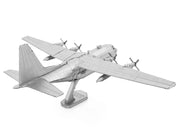 Model Kit Lockheed C-130 Hercules Transport Aircraft "United States Air Force" (Moderate Difficulty) Steel Model by Metal Earth image 2
