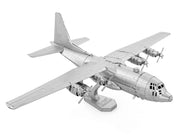 Model Kit Lockheed C-130 Hercules Transport Aircraft "United States Air Force" (Moderate Difficulty) Steel Model by Metal Earth image 4