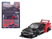 Nissan "LB-Super Silhouette" S15 SILVIA RHD (Right Hand Drive) Red and Black "ADVAN" Limited Edition 1/64 Diecast Model Car by Mini GT image 4