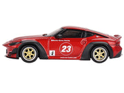 Nissan Z "Pandem" #23 Passion Red Metallic Limited Edition to 6600 pieces Worldwide 1/64 Diecast Model Car by Mini GT image 2