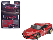 Nissan Z "Pandem" #23 Passion Red Metallic Limited Edition to 6600 pieces Worldwide 1/64 Diecast Model Car by Mini GT image 3