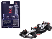 AlphaTauri AT04 #21 Nyck de Vries Formula One F1 "Australian GP" (2023) Limited Edition 1/64 Diecast Model Car by Mini GT image 4