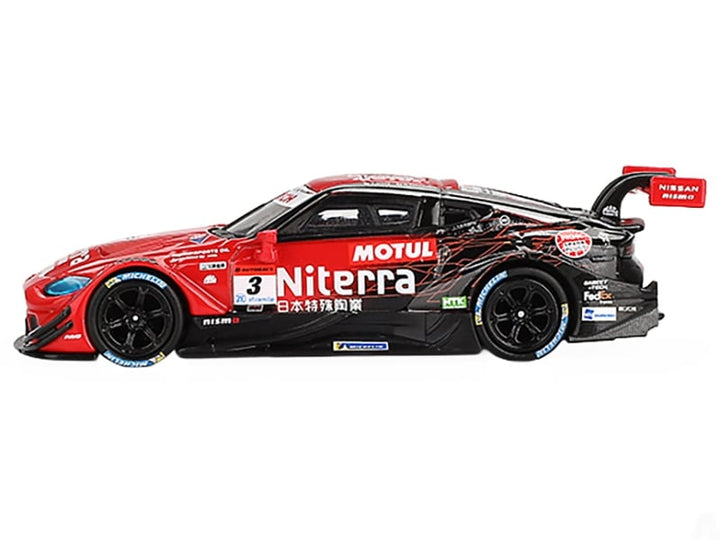 Nissan Z GT500 #3 Katsumasa Chiyo - Mitsunori Takaboshi "Niterra MOTUL Z - NDDP Racing" "Super GT Series" (2023) Limited Edition 1/64 Diecast Model Car by Mini GT image 2