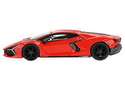 Lamborghini Revuelto Arancio Dac Lucido Orange Limited Edition to 7680 pieces Worldwide 1/64 Diecast Model Car by Mini GT image 2
