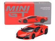 Lamborghini Revuelto Arancio Dac Lucido Orange Limited Edition to 7680 pieces Worldwide 1/64 Diecast Model Car by Mini GT image 4