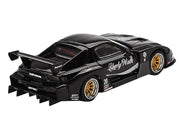 Mazda RX-7 LB-Super Silhouette #20 "Liberty Walk" Black Limited Edition 1/64 Diecast Model Car by Mini GT image 2
