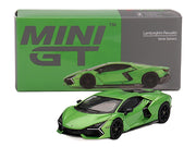 Lamborghini Revuelto Verde Selvans Green Metallic Limited Edition 1/64 Diecast Model Car by Mini GT image 4