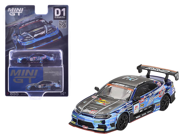 MINI GT 1:64 Nissan Silvia S15 D-MAX #70 Masashi Yokoi, D1GP 2023.