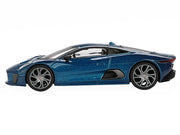 Jaguar C-X75 Blue Metallic Limited Edition 1/64 Diecast Model Car by Mini GT image 2