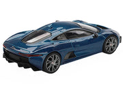 Jaguar C-X75 Blue Metallic Limited Edition 1/64 Diecast Model Car by Mini GT image 3