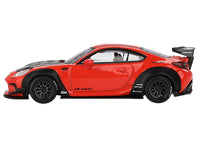 MINI GT 1:64 Toyota GR86 LB-Nation Liberty Walk in red with carbon-look hood.