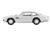 Aston Martin DB5 RHD (Right Hand Drive) Birch Silver Metallic (Damaged) 007 James Bond "Skyfall" (2012) Movie Limited Edition 1/64 Diecast Model Car by Mini GT image 3