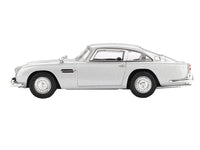 Aston Martin DB5 RHD (Right Hand Drive) Birch Silver Metallic (Damaged) 007 James Bond "Skyfall" (2012) Movie Limited Edition 1/64 Diecast Model Car by Mini GT image 3