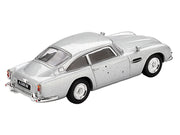 Aston Martin DB5 RHD (Right Hand Drive) Birch Silver Metallic (Damaged) 007 James Bond "Skyfall" (2012) Movie Limited Edition 1/64 Diecast Model Car by Mini GT image 4