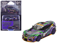 MINI GT 1:64 Toyota GR Supra KUHL #91 Shingo Hatanaka, Evangelion Racing D1GP 2021.