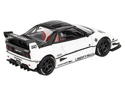 Mazda AZ-1 Liberty Walk LB40 RHD (Right Hand Drive) White with Black Top "2024 Tokyo Auto Salon" Limited Edition 1/64 Diecast Model Car by Mini GT image 3