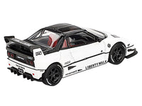 Mazda AZ-1 Liberty Walk LB40 RHD (Right Hand Drive) White with Black Top "2024 Tokyo Auto Salon" Limited Edition 1/64 Diecast Model Car by Mini GT image 3