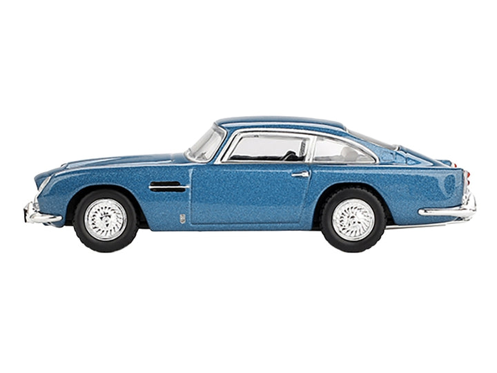 Aston Martin DB5 Sierra Blue Metallic Limited Edition 1/64 Diecast Model Car by Mini GT image 2