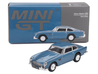 Aston Martin DB5 Sierra Blue Metallic Limited Edition 1/64 Diecast Model Car by Mini GT image 4