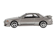 Nissan Skyline GT-R (R32) RHD (Right Hand Drive) "Veilside Combat C-I" Gray Metallic Limited Edition 1/64 Diecast Model Car by Mini GT image 2