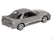 Nissan Skyline GT-R (R32) RHD (Right Hand Drive) "Veilside Combat C-I" Gray Metallic Limited Edition 1/64 Diecast Model Car by Mini GT image 3