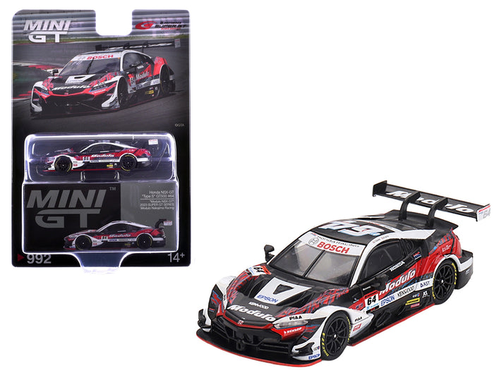 MINI GT 1:64 Honda NSX-GT Type S GT500 #64 Modulo Nakajima Racing, 2023 Super GT.