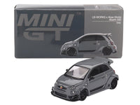MINI GT Abarth 595 number 49 LB-Works x Abas Works gray 1:64 MGT00995, product image 4