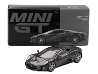 Jaguar C-X75 "Test Car" Black Carbon Limited Edition 1/64 Diecast Model Car by Mini GT image 4