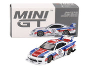 Nissan "LB-Super Silhouette" S15 SILVIA RHD (Right Hand Drive) "GARASIDRIFT x LBWK 2025" White with Blue and Red Stripes Limited Edition 1/64 Diecast Model Car by Mini GT image 4
