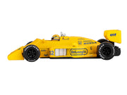 Lotus 99T #12 Ayrton Senna Winner Formula One F1 "Monaco GP" (1987) with Driver Figure Limited Edition 1/64 Die Cast Model Car by Mini GT image 3