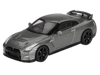 Nissan GT-R Nismo R35 CRS Version RHD (Right Hand Drive) Dark Metal Gray Metallic Limited Edition 1/64 Diecast Model Car by Mini GT image 2
