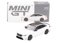 BMW M5 Alpine White with Carbon Top Limited Edition 1/64 Diecast Model Car by Mini GT image 4